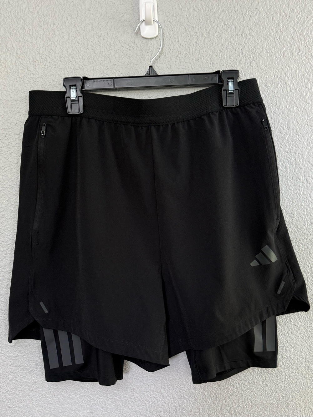 Adidas | 2-In-1 Prime Lift Shorts | Black | Large - Picture 3 of 7